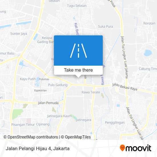 Jalan Pelangi Hijau 4 map