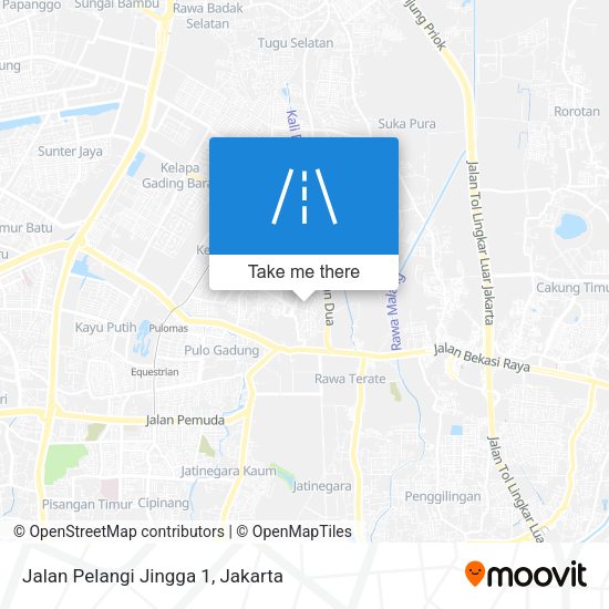 Jalan Pelangi Jingga 1 map