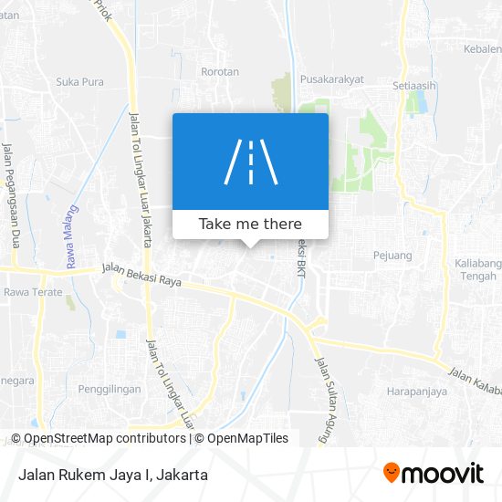 Jalan Rukem Jaya I map