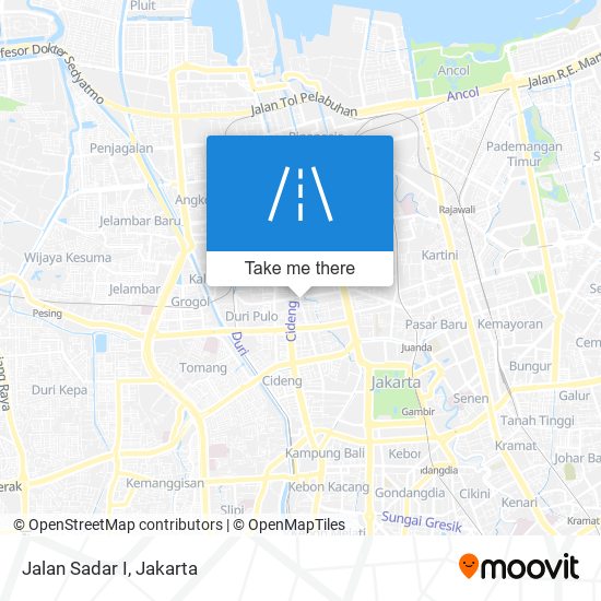 Jalan Sadar I map