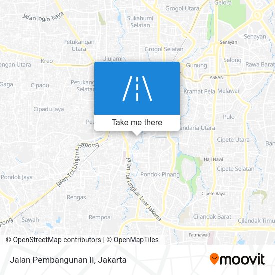 Jalan Pembangunan II map