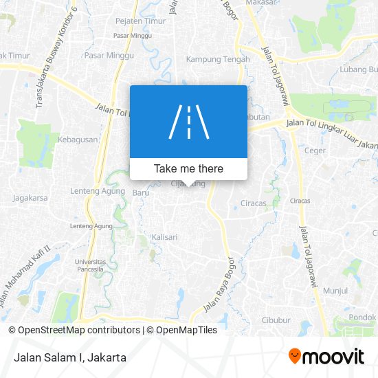 Jalan Salam I map