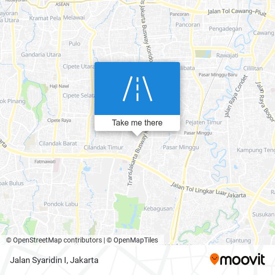 Jalan Syaridin I map