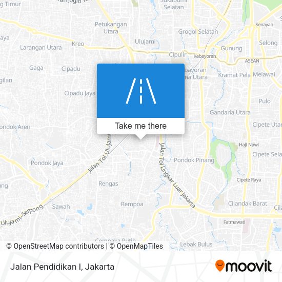 Jalan Pendidikan I map