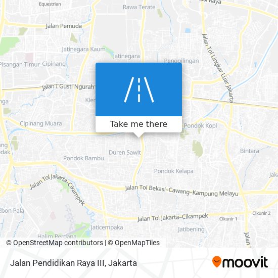 Jalan Pendidikan Raya III map