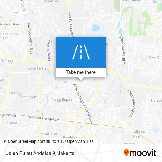 Jalan Pulau Andalas 9 map