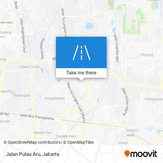 Jalan Pulau Aru map