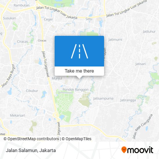 Jalan Salamun map