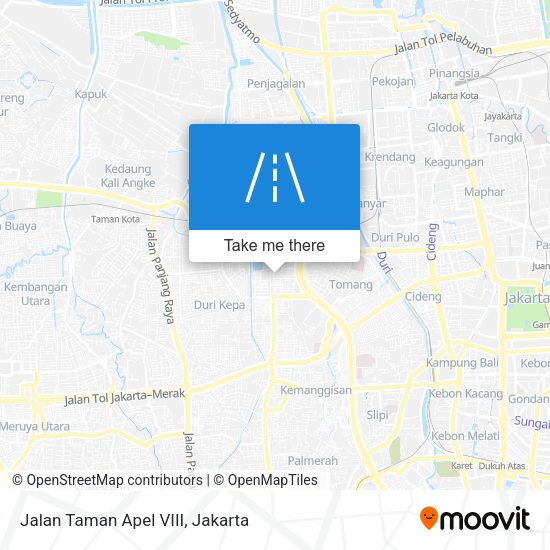 Jalan Taman Apel VIII map