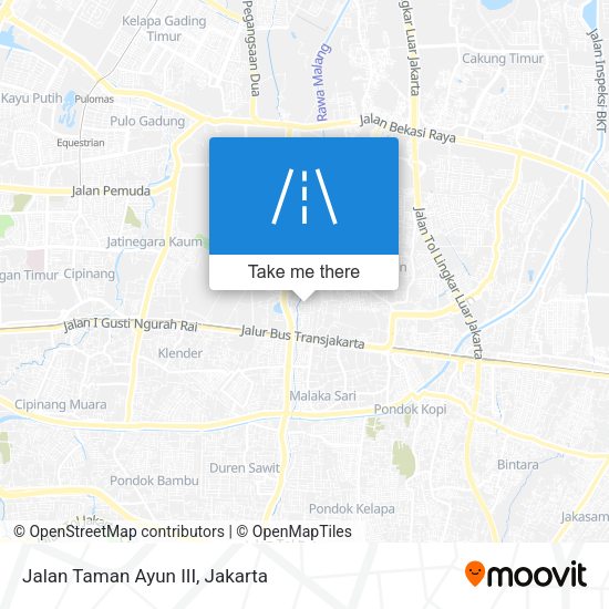 Jalan Taman Ayun III map