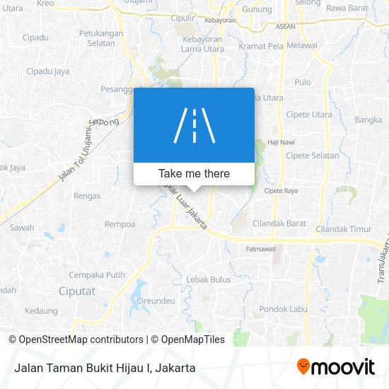 Jalan Taman Bukit Hijau I map