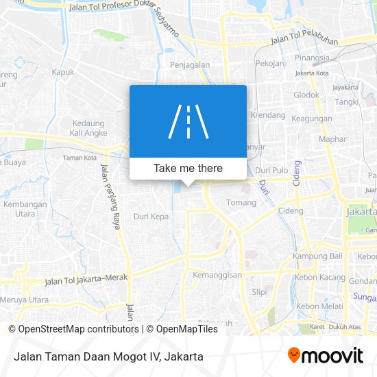 Jalan Taman Daan Mogot IV map