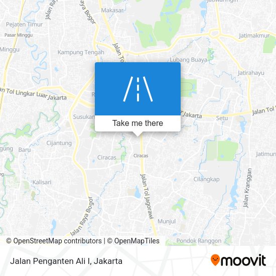 Jalan Penganten Ali I map