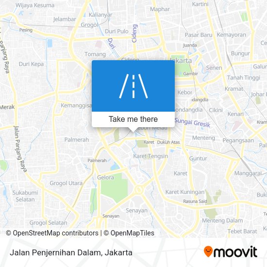 Jalan Penjernihan Dalam map