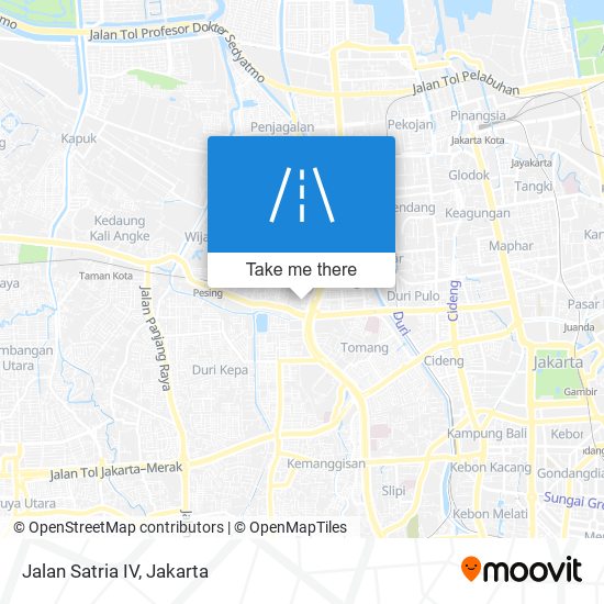 Jalan Satria IV map