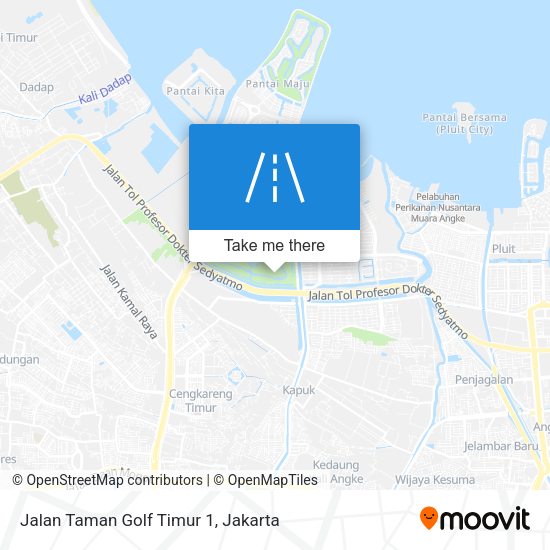 Jalan Taman Golf Timur 1 map