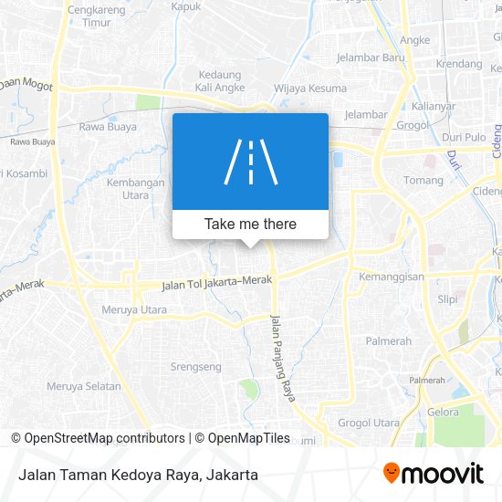 Jalan Taman Kedoya Raya map