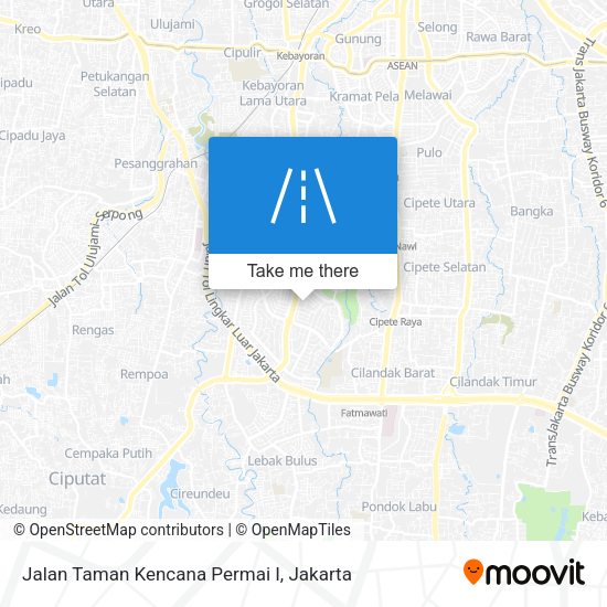 Jalan Taman Kencana Permai I map