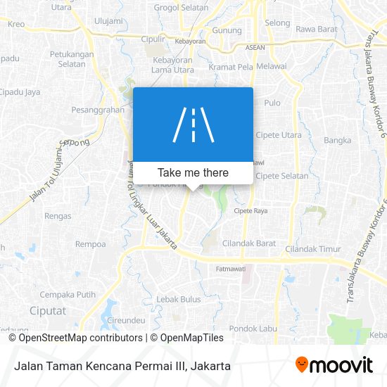 Jalan Taman Kencana Permai III map