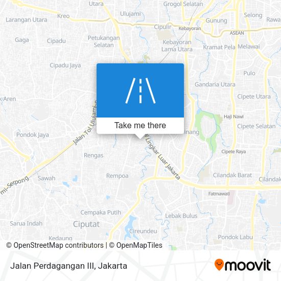 Jalan Perdagangan III map