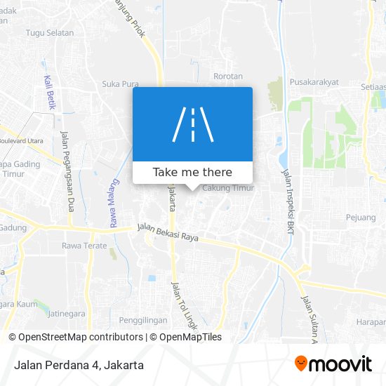 Jalan Perdana 4 map