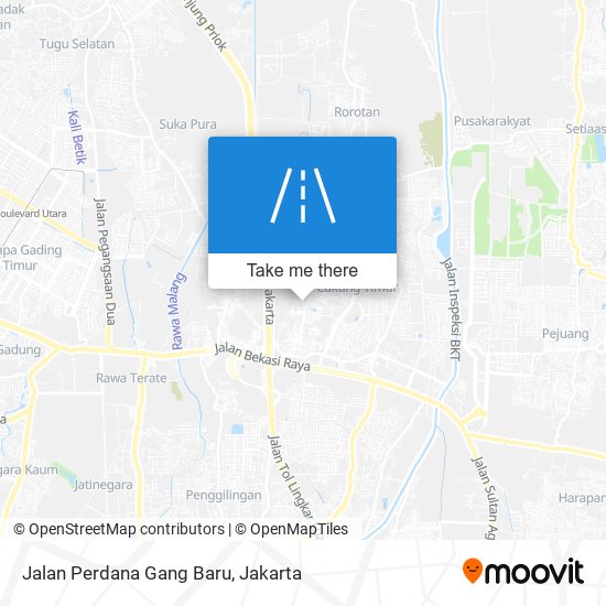 Jalan Perdana Gang Baru map