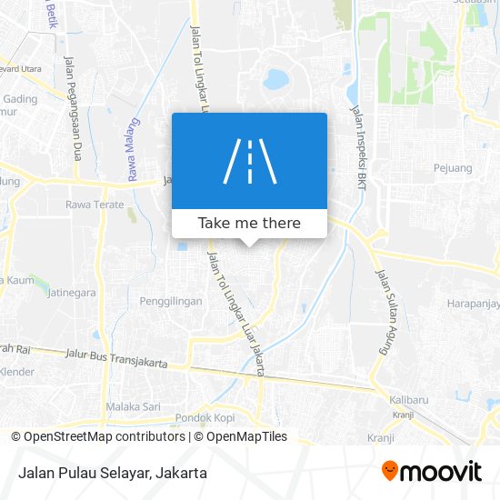 Jalan Pulau Selayar map