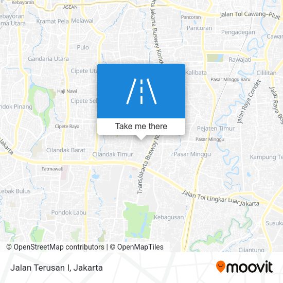 Jalan Terusan I map