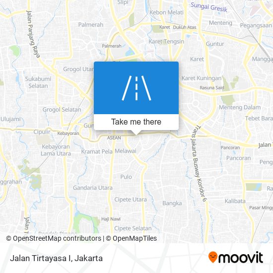 Jalan Tirtayasa I map