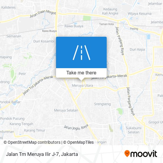 Jalan Tm Meruya Ilir J-7 map