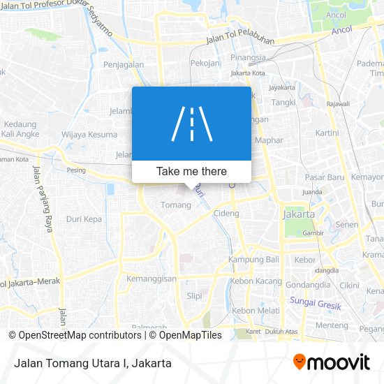 Jalan Tomang Utara I map