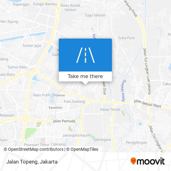 Jalan Topeng map