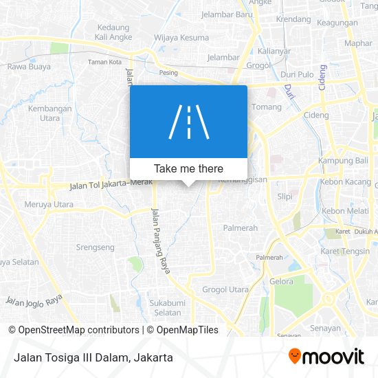 Jalan Tosiga III Dalam map