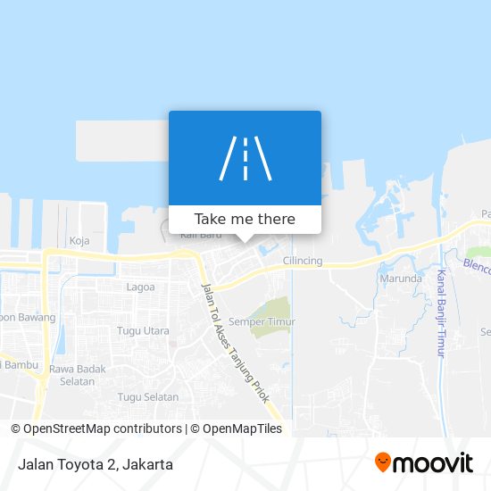 Jalan Toyota 2 map