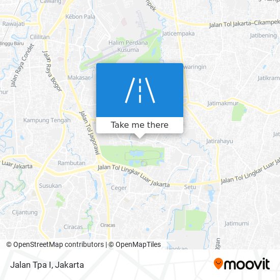 Jalan Tpa I map