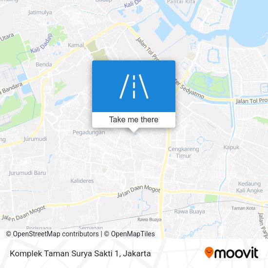 Komplek Taman Surya Sakti 1 map