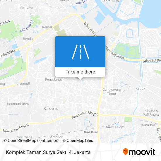 Komplek Taman Surya Sakti 4 map