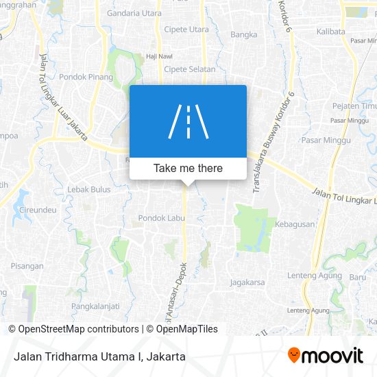 Jalan Tridharma Utama I map