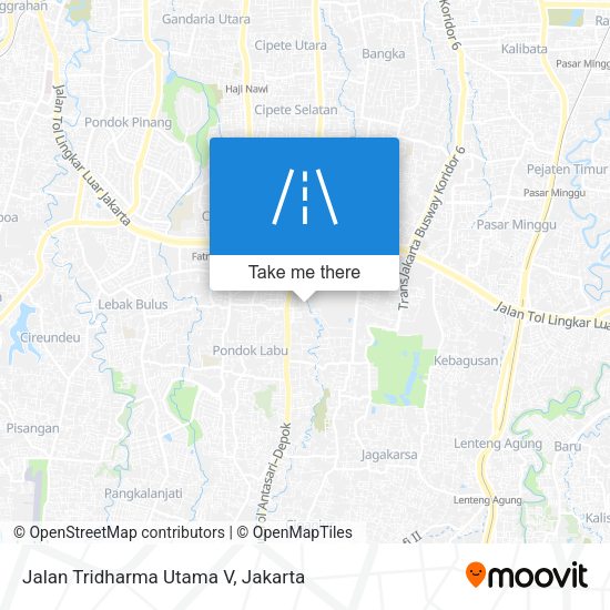 Jalan Tridharma Utama V map