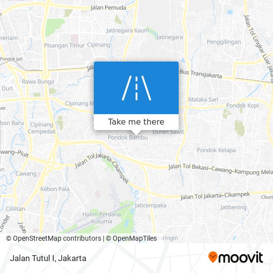 Jalan Tutul I map