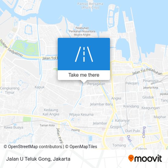 Jalan U Teluk Gong map