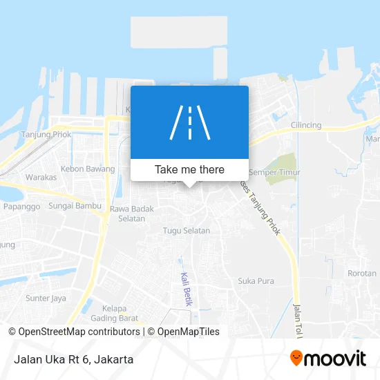 Jalan Uka Rt 6 map
