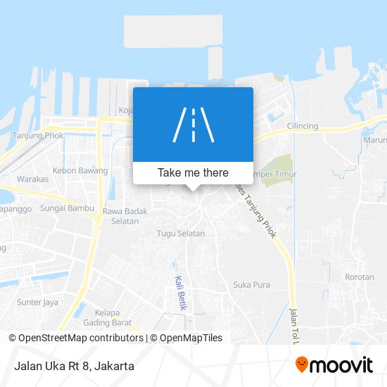 Jalan Uka Rt 8 map