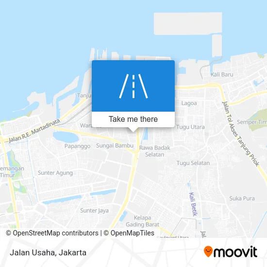 Jalan Usaha map