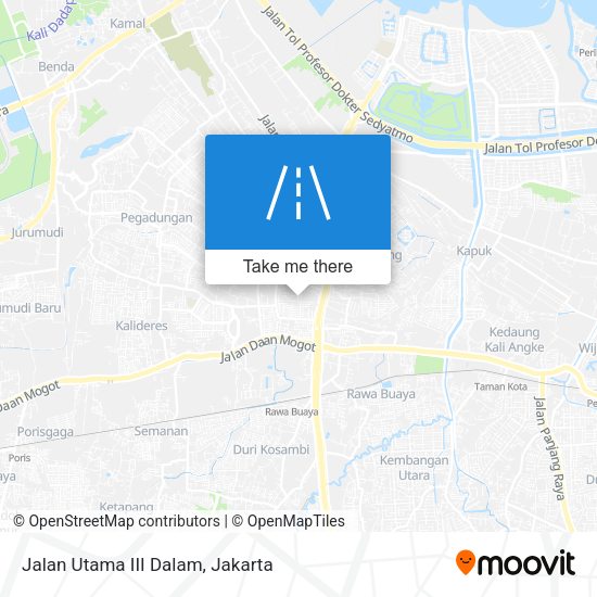 Jalan Utama III Dalam map