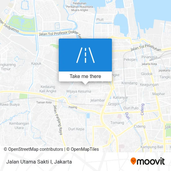 Jalan Utama Sakti I map