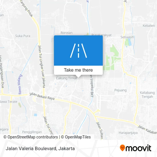 Jalan Valeria Boulevard map