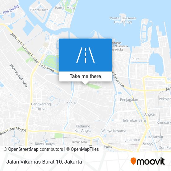 Jalan Vikamas Barat 10 map