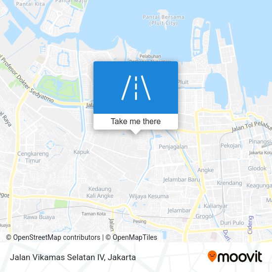 Jalan Vikamas Selatan IV map