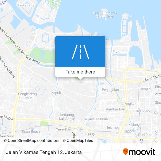 Jalan Vikamas Tengah 12 map
